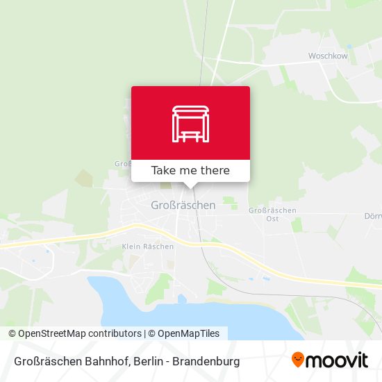 Großräschen Bahnhof map