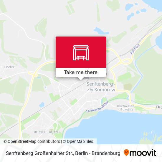 Senftenberg Großenhainer Str. map