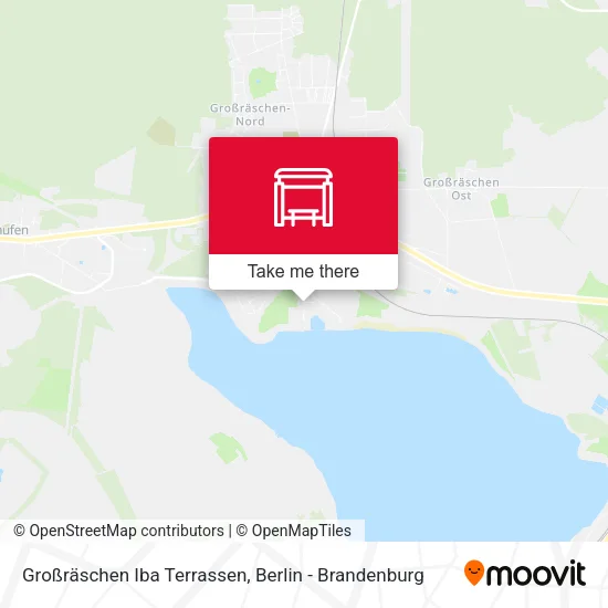 Карта Großräschen Iba Terrassen