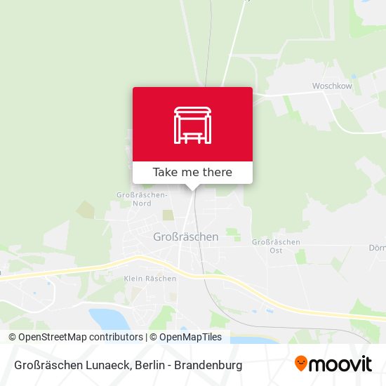 Großräschen Lunaeck map