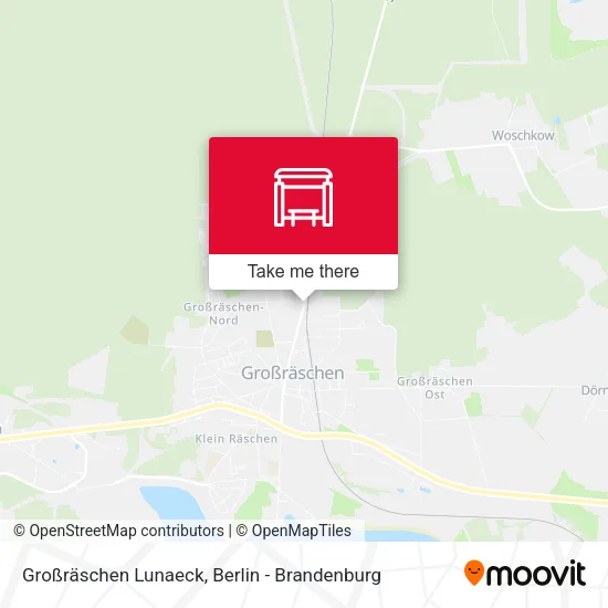Карта Großräschen Lunaeck