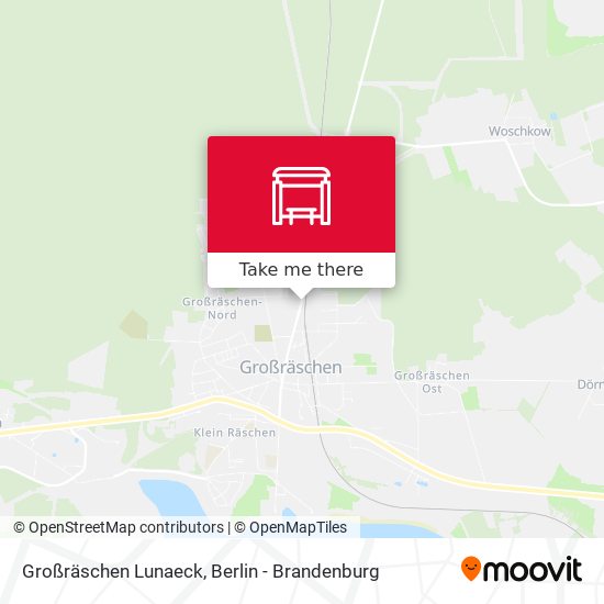 Großräschen Lunaeck map