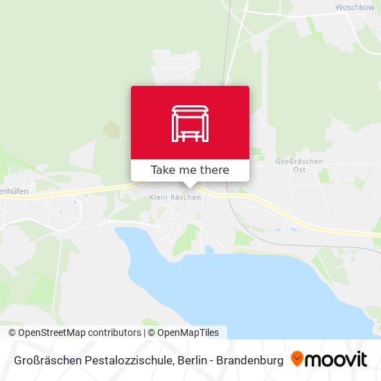 Großräschen Pestalozzischule map