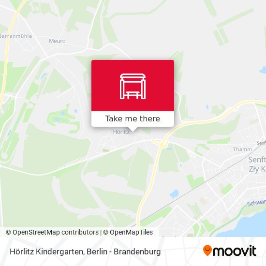 Hörlitz Kindergarten map