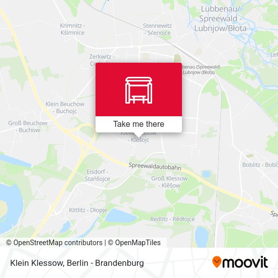 Klein Klessow map