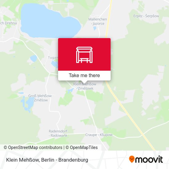 Klein Mehßow map