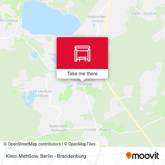 Klein Mehßow map