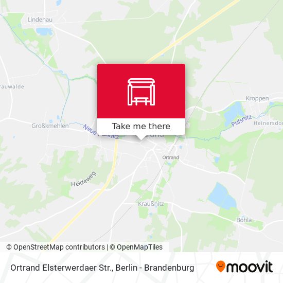 Ortrand Elsterwerdaer Str. map