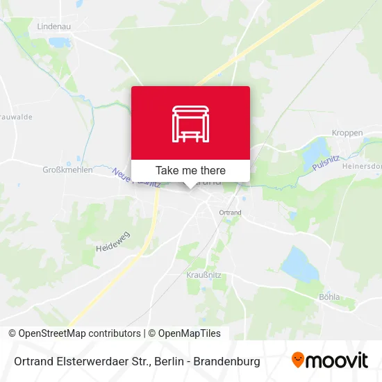 Карта Ortrand Elsterwerdaer Str.