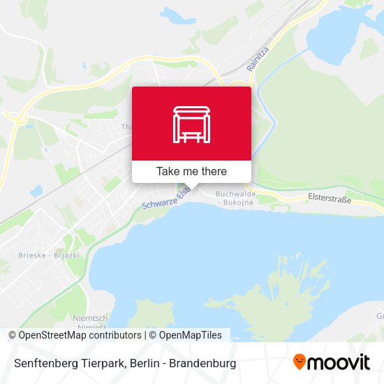 Карта Senftenberg Tierpark