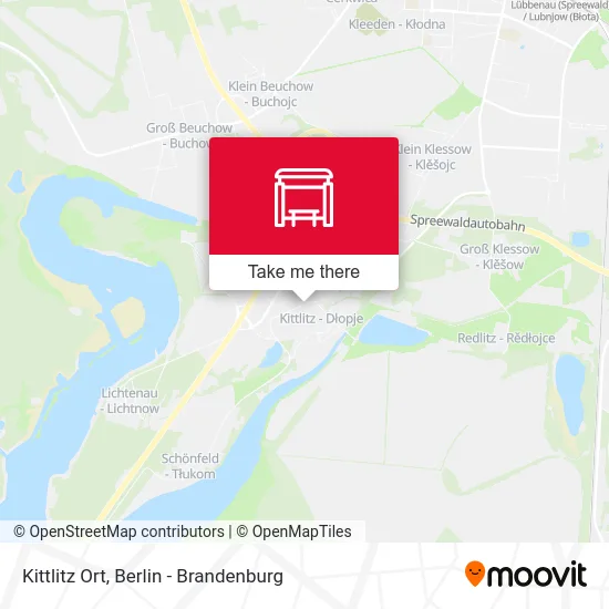 Карта Kittlitz Ort