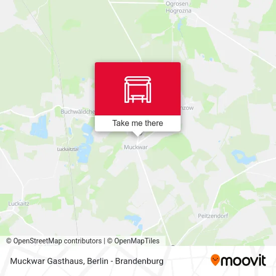 Карта Muckwar Gasthaus