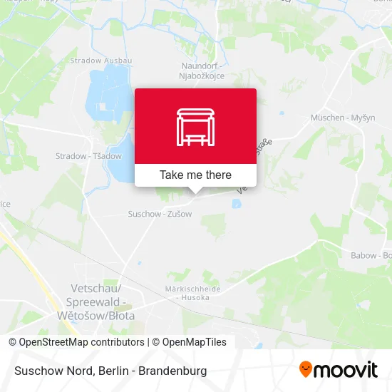 Карта Suschow Nord