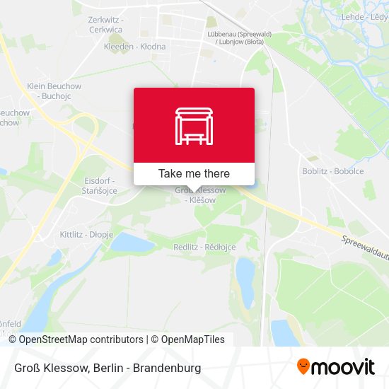 Карта Groß Klessow