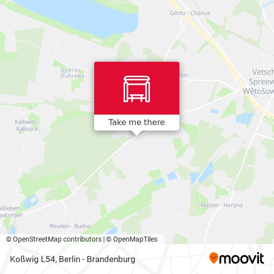 Koßwig L54 map