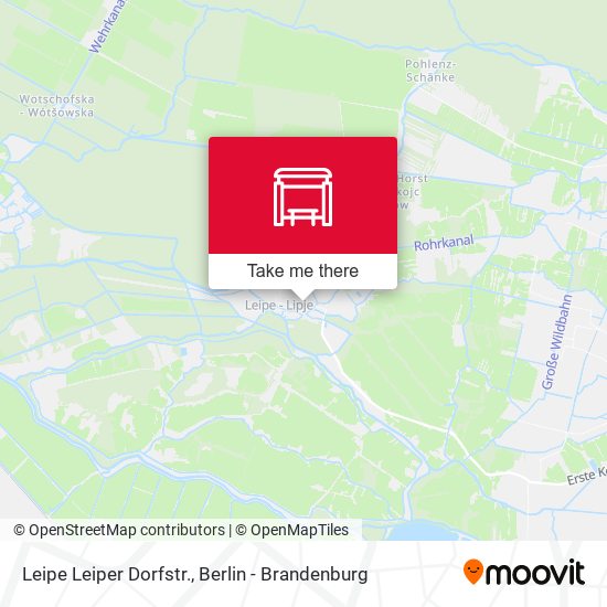 Leipe Leiper Dorfstr. map