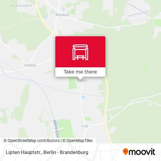 Lipten Hauptstr. map