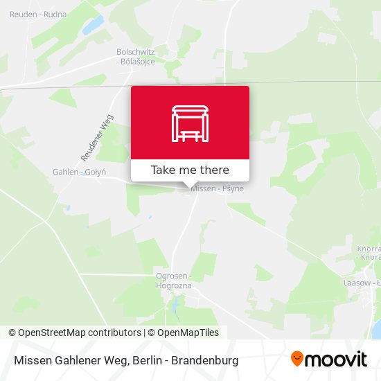 Missen Gahlener Weg map