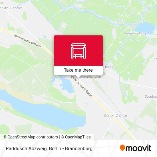 Raddusch Abzweig map