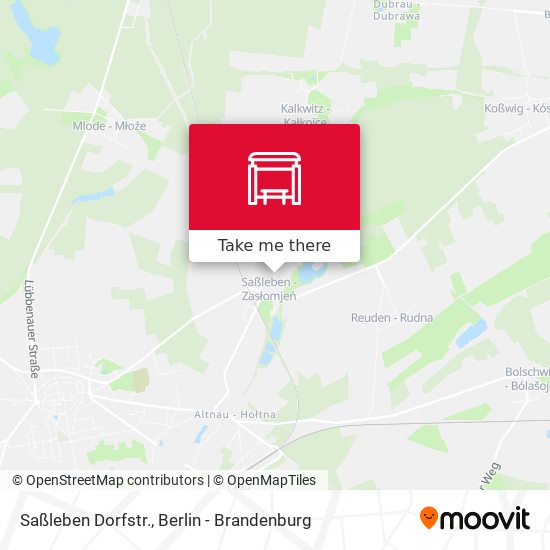Saßleben Dorfstr. map