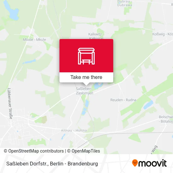 Карта Saßleben Dorfstr.