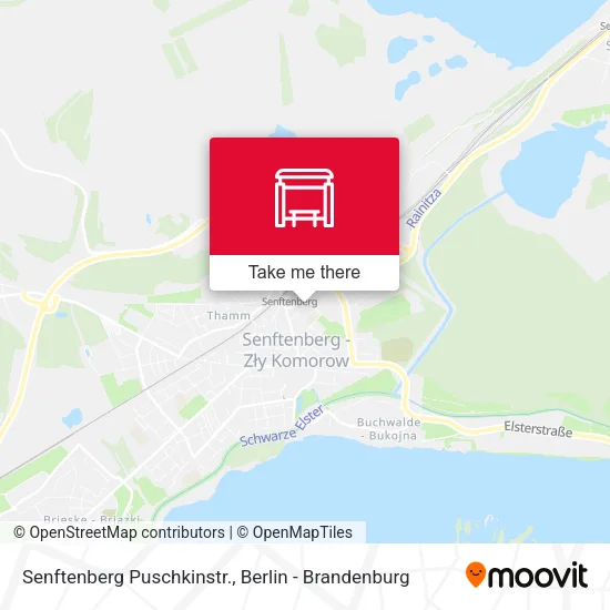 Карта Senftenberg Puschkinstr.