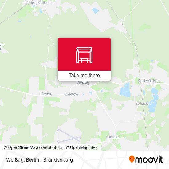 Карта Weißag