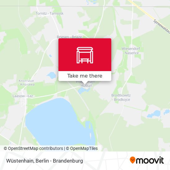 Wüstenhain map
