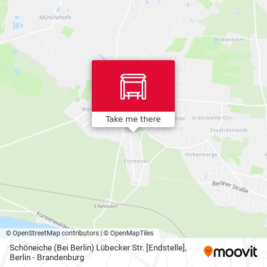 Schöneiche (Bei Berlin) Lübecker Str. [Endstelle] map