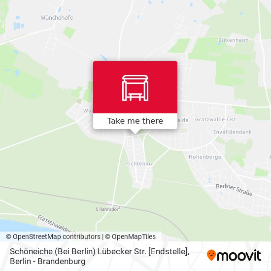 Schöneiche (Bei Berlin) Lübecker Str. [Endstelle] map