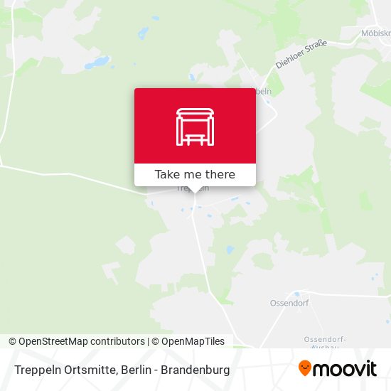 Treppeln Ortsmitte map