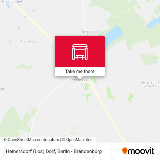 Heinersdorf (Los) Dorf map