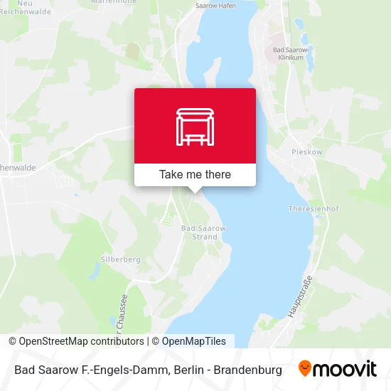 Карта Bad Saarow F.-Engels-Damm