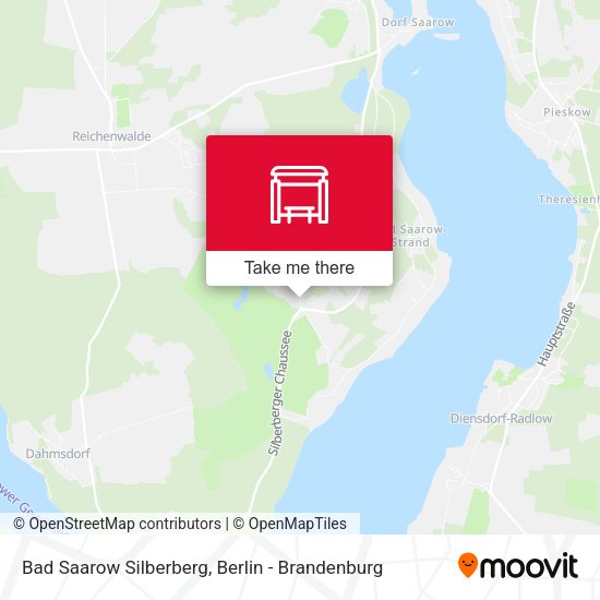 Карта Bad Saarow Silberberg