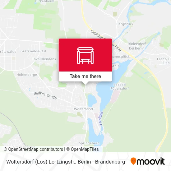 Woltersdorf (Los) Lortzingstr. map