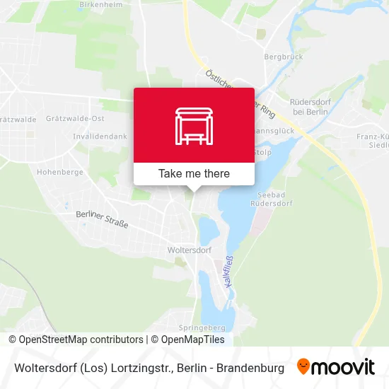 Woltersdorf (Los) Lortzingstr. map
