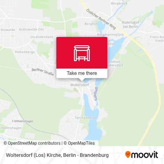 Woltersdorf (Los) Kirche map