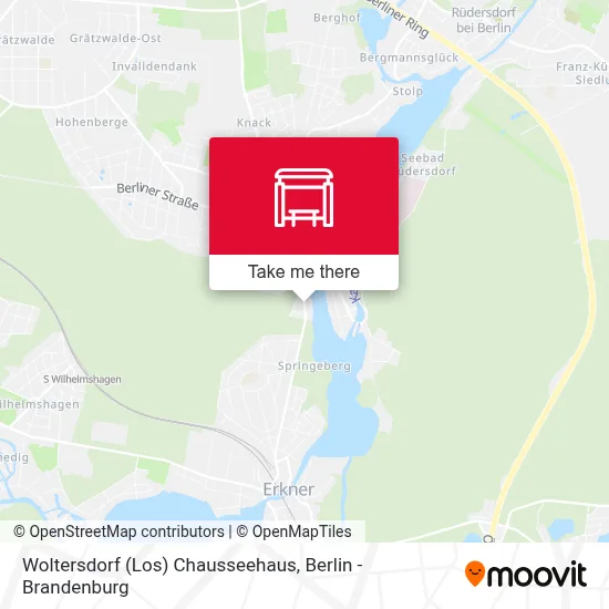 Woltersdorf (Los) Chausseehaus map