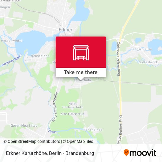 Erkner Karutzhöhe map