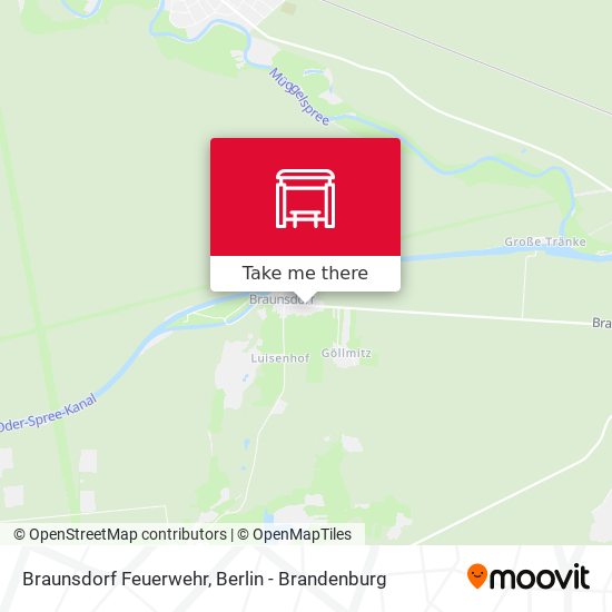 Braunsdorf Feuerwehr map