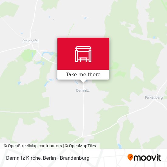 Demnitz Kirche map
