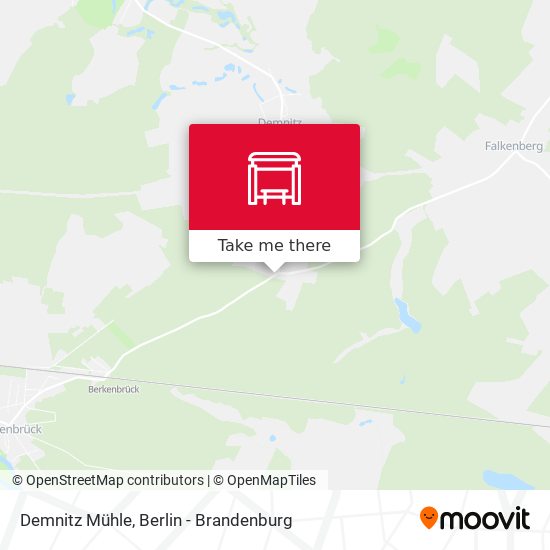Demnitz Mühle map