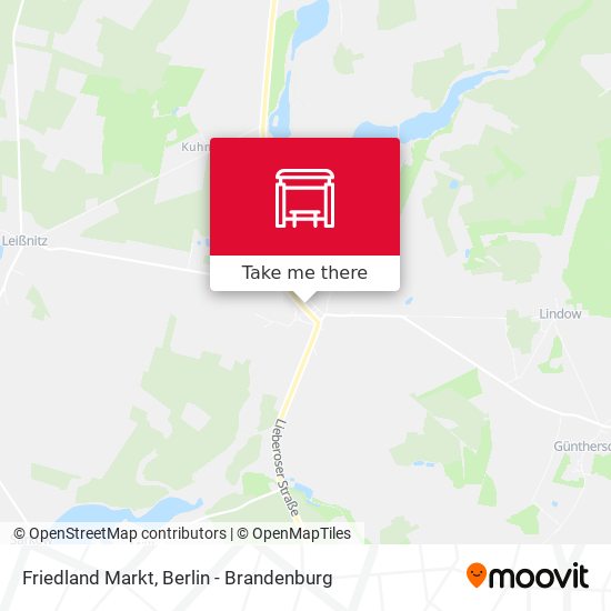 Friedland Markt map