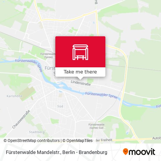 Fürstenwalde Mandelstr. map