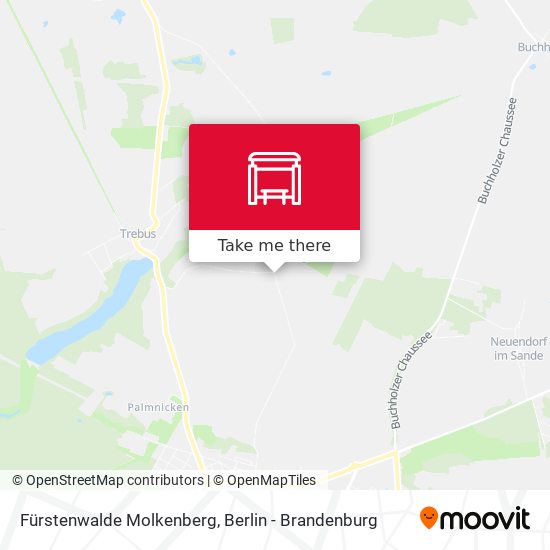 Fürstenwalde Molkenberg map