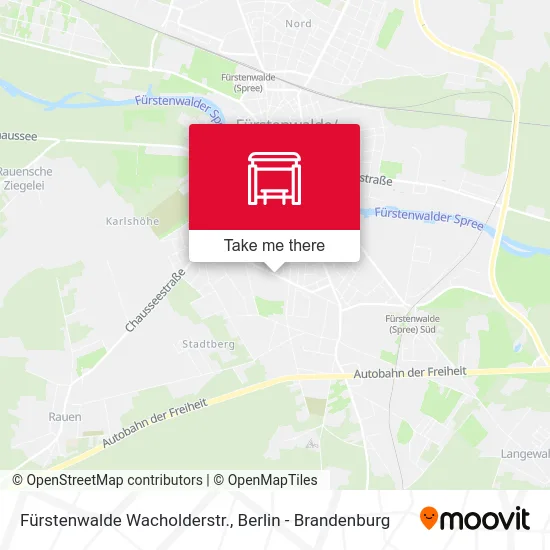 Fürstenwalde Wacholderstr. map