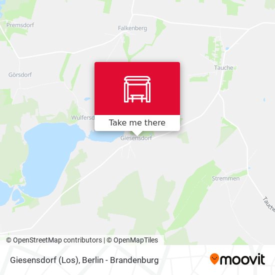 Giesensdorf (Los) map