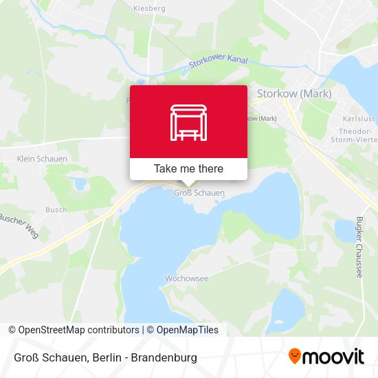 Groß Schauen map