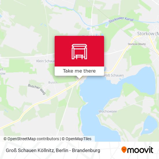 Groß Schauen Köllnitz map