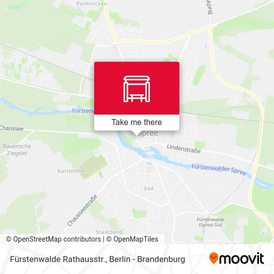 Fürstenwalde Rathausstr. map